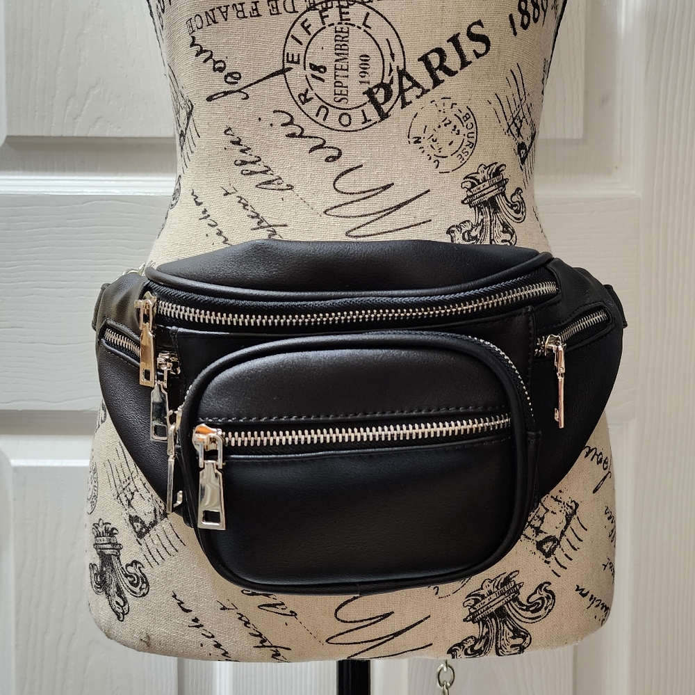 Black 3am Forever fanny pack.